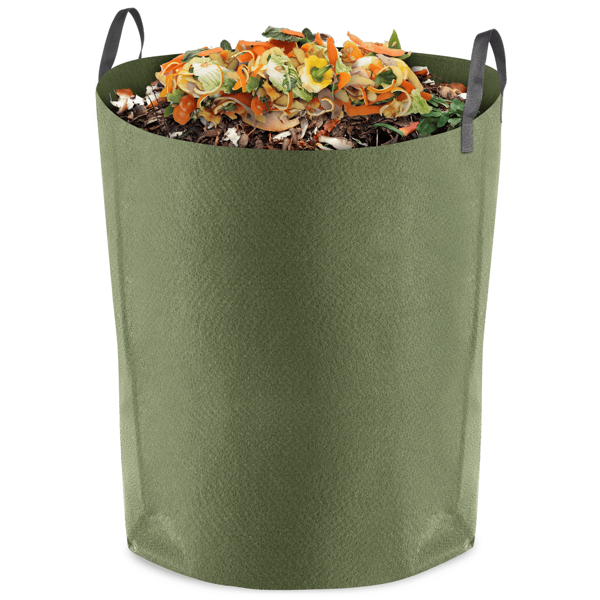 Smart Pot Urban Compost Sak – 50 Gallon Fabric Compost Bin with Cover
