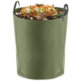 Smart Pot Urban Compost Sak – 50 Gallon Fabric Compost Bin with Cover