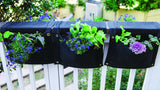 Smart Pot Wall Flower Saddle Planter – Double-Sided Vertical Fabric Planter