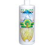 White bottle labeled 'SLF-100' with a colorful tree and mountain design on a white background