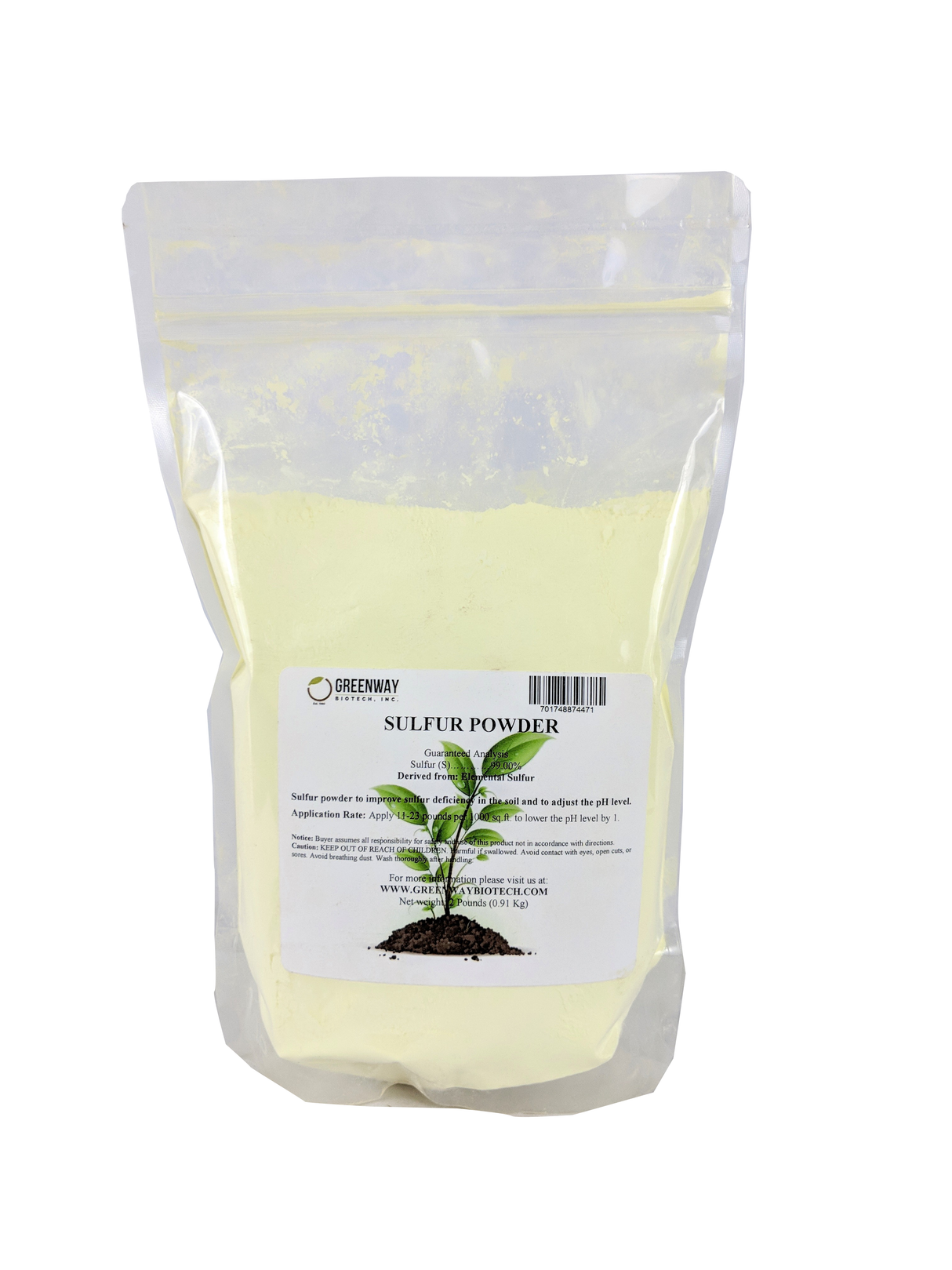 Organic Elemental Sulfur Powder
