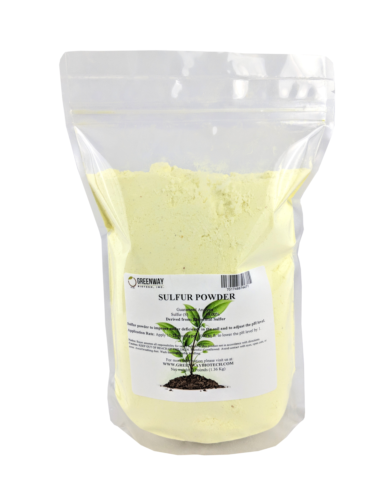 Organic Elemental Sulfur Powder