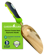 Garden Guru Titanium Garden Scoop Trowel
