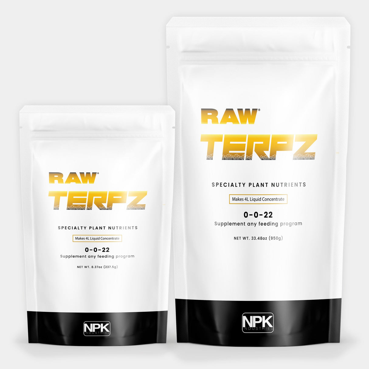 RAW Terpz – Water-Soluble Potassium & Amino Acid Supplement
