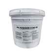 White bucket labeled 'PK Powder 0-50-30' on a white background