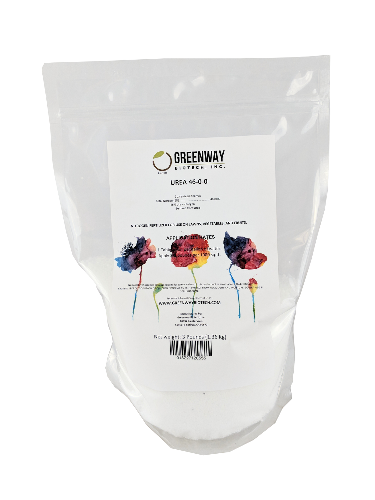 Urea Fertilizer 46-0-0 – High Nitrogen Lawn & Crop Fertilizer