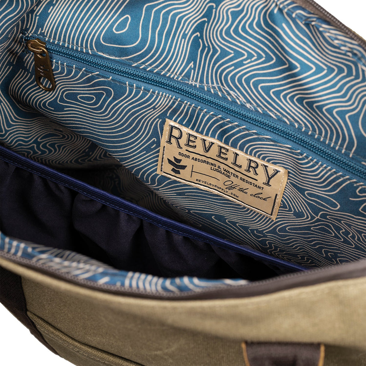 Revelry Supply The Sheila – Smell Proof, Water Resistant & Lockable Tote Bag