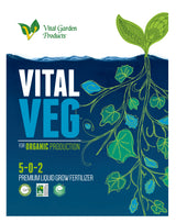 Vital Veg 5-0-2 Plant-Based Liquid Grow Fertilizer – Organic Nutrient