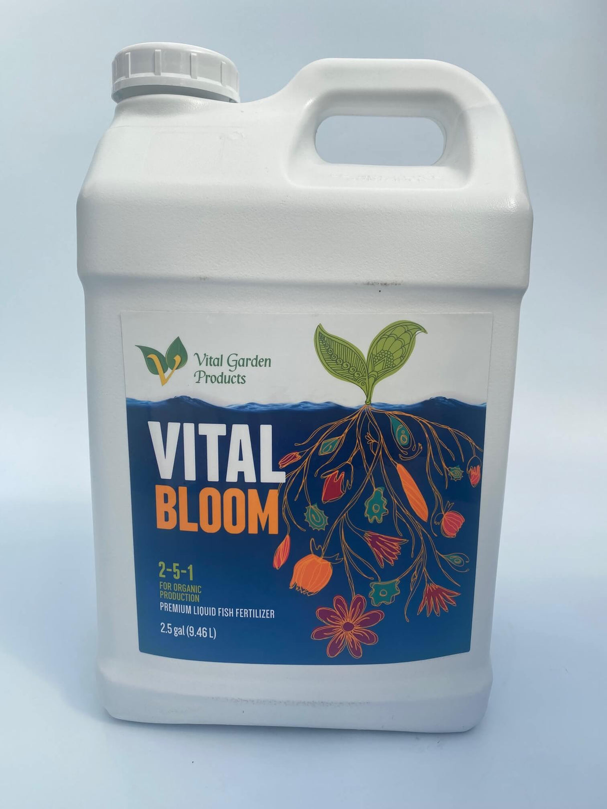 Vital Bloom 2-5-1 Liquid Fertilizer – Organic Bloom Booster