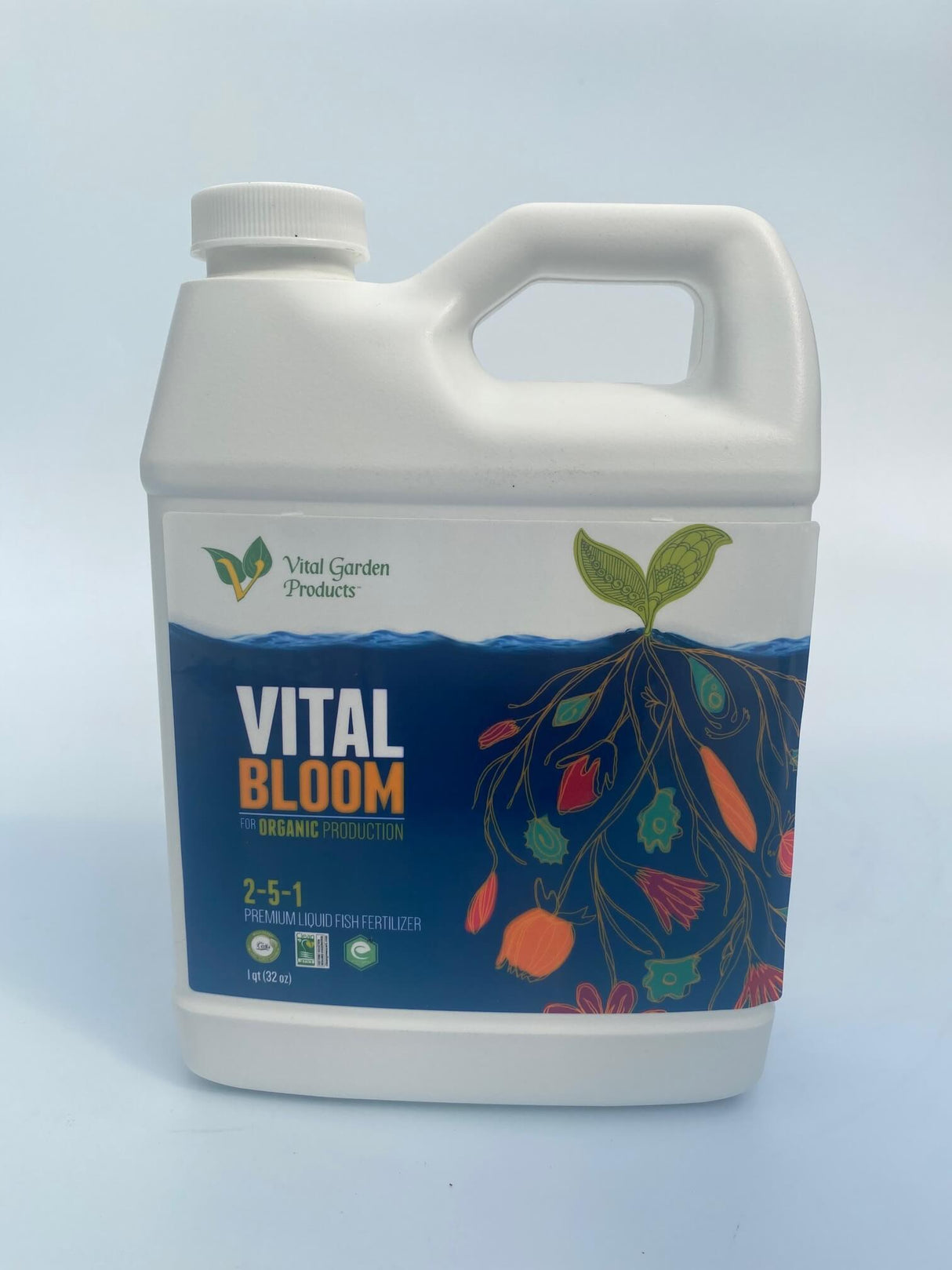 Vital Bloom 2-5-1 Liquid Fertilizer – Organic Bloom Booster