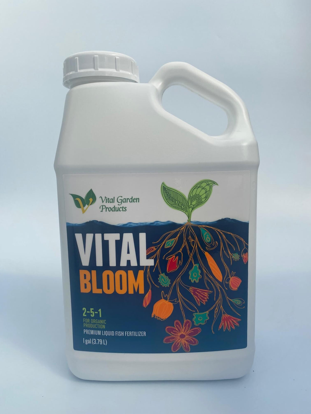 Vital Bloom 2-5-1 Liquid Fertilizer – Organic Bloom Booster