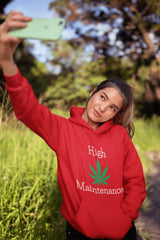 High Maintenance Cannabis Hoodie