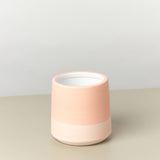 Gradient Cylinder Ceramic Pot - 5 Inch