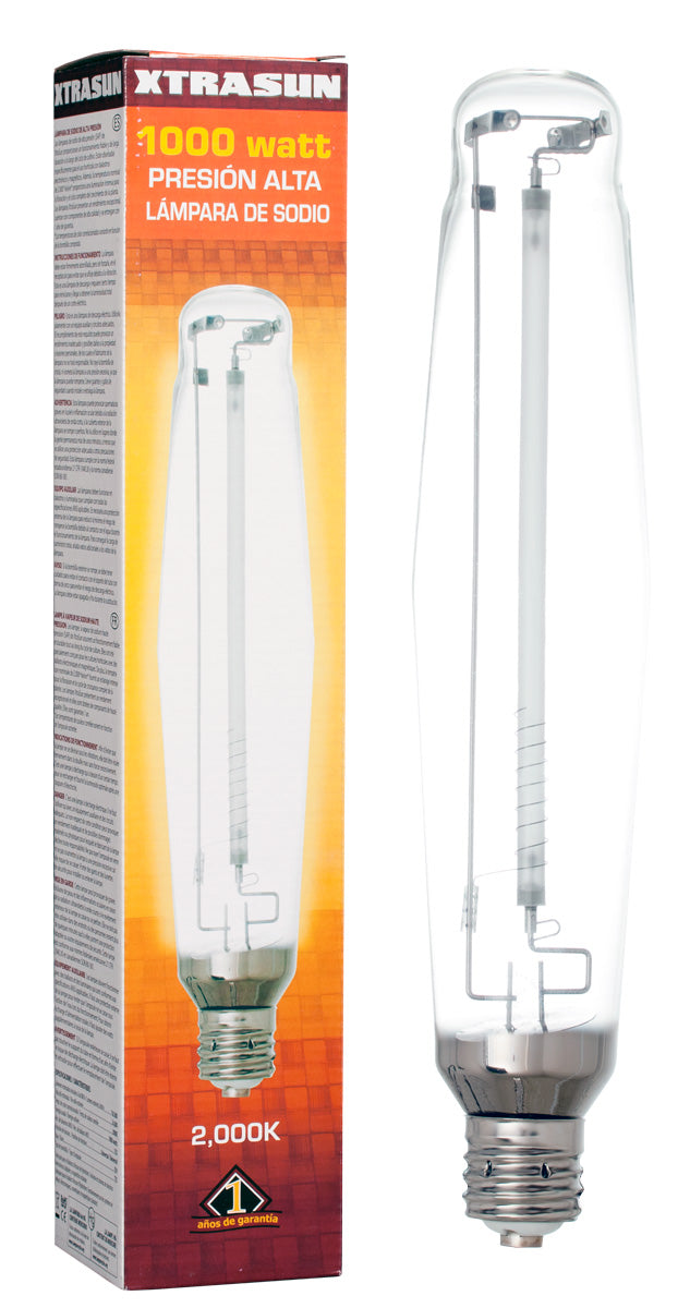 Xtrasun 1000W High Pressure Sodium (HPS) Grow Lamp – 2000K Flowering Spectrum