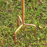 Napa Valley Wildflower Co 65" Square Teapot Birdhouse Garden Stake