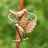 Napa Valley Wildflower Co 65.25" Teapot Birdhouse Garden Stake
