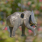 Napa Valley Wildflower Co 27.75" Elephant Hanging Birdhouse