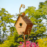 Napa Valley Wildflower Co Sherry 71" Birdhouse Garden Stake