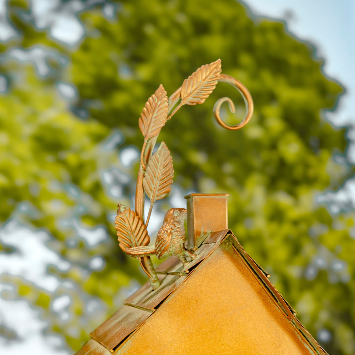 Napa Valley Wildflower Co Sherry 71" Birdhouse Garden Stake