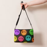 Neon Peace Cross-body Bag – Colorful Festival Side Bag