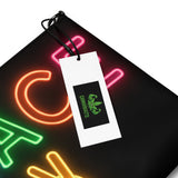 Neon Peace Cross-body Bag – Colorful Festival Side Bag