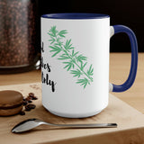 Good Vibes Only Marijuana Mug