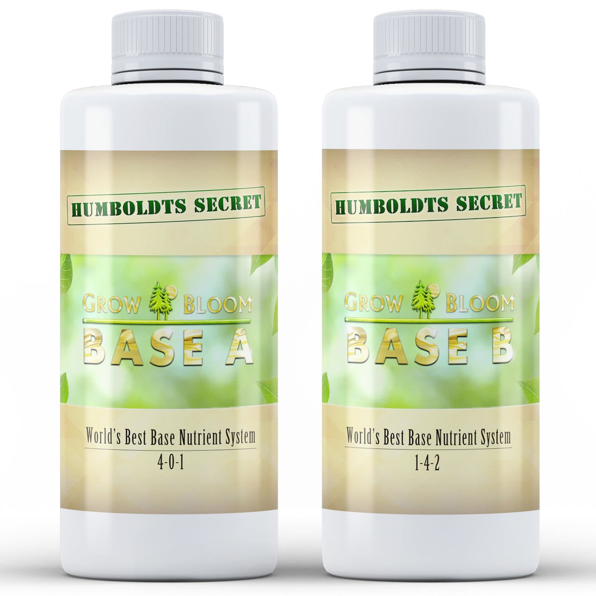 Humboldts Secret Base A & B Bundle – 2-Part Grow & Bloom Nutrient System