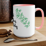 Good Vibes Only Marijuana Mug