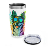 Cannabis Border Collie Tumbler