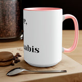 Peace, Love and Cannabis Mug