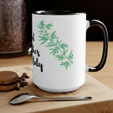 Good Vibes Only Marijuana Mug
