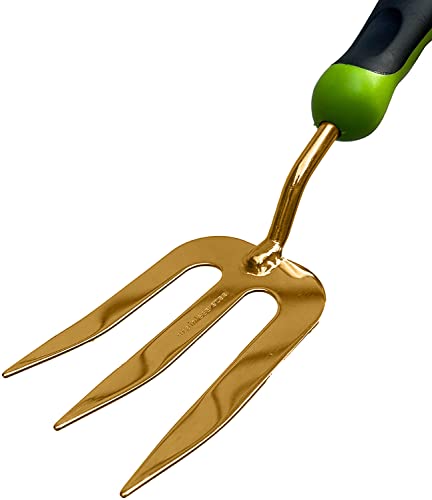Garden Guru Titanium Hand Weeder Fork Tool