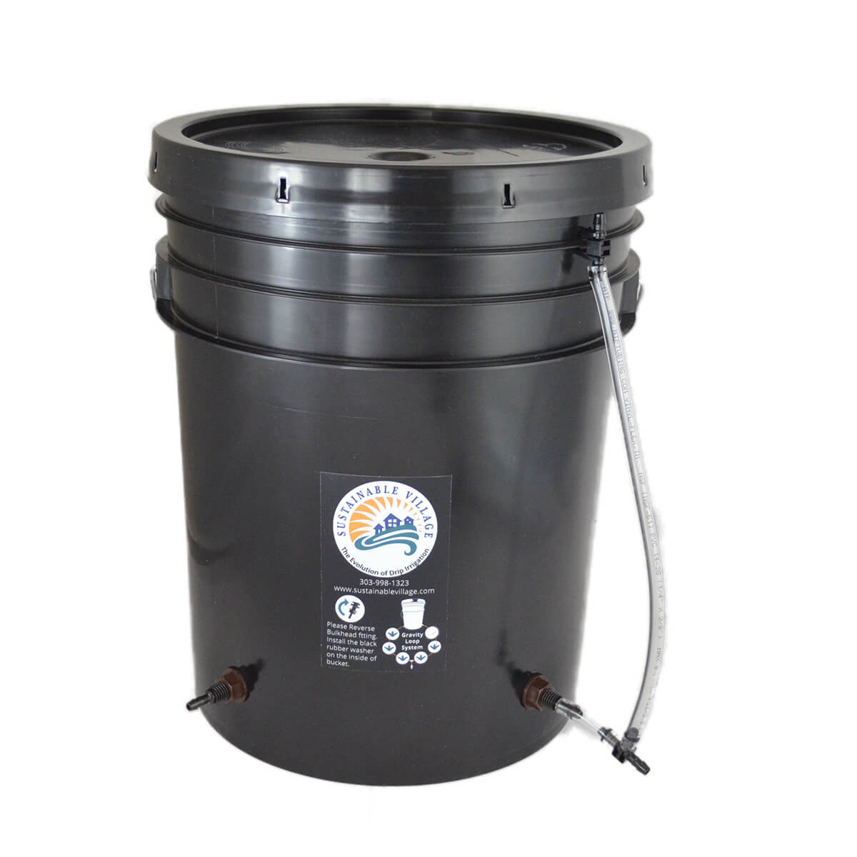 5 Gallon Reservoirs - Deluxe w/ Water Level Indicator - for Blumat Systems