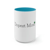 Dopest Mom Pot Leaf Coffee Mug