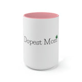 Dopest Mom Pot Leaf Coffee Mug