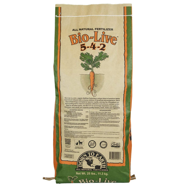 Down To Earth Bio-Live Fertilizer Mix - Thumbnail 5