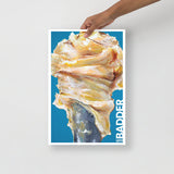 Badder with Tool Art Print – 12x18" Matte Poster