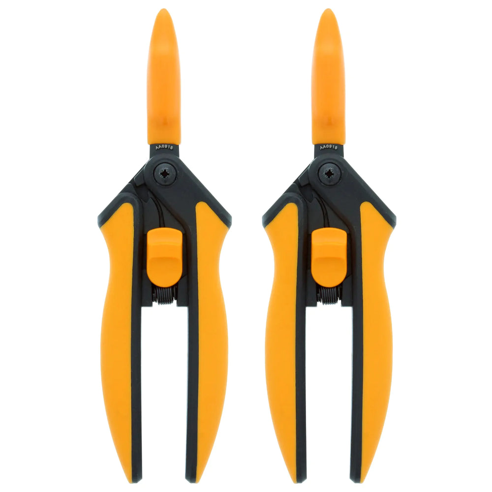 Fiskars Micro-Tip Pruning Snips (Non-Stick), Pack of 2