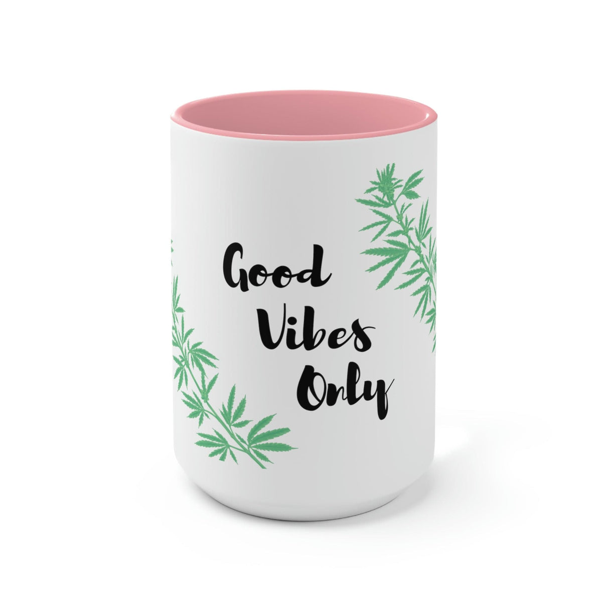Good Vibes Only Marijuana Mug