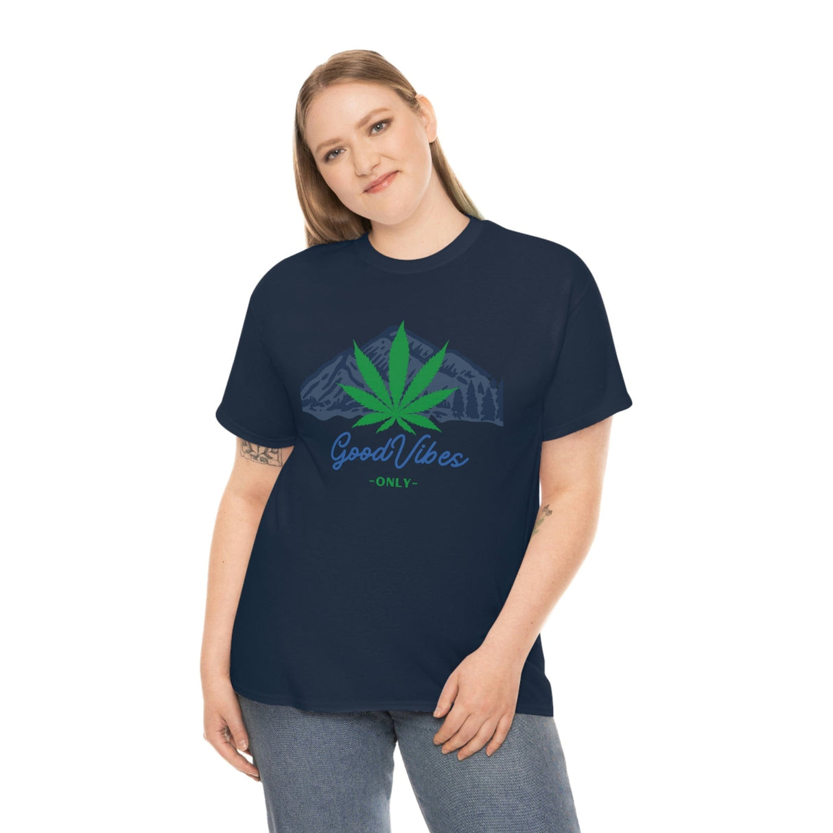 Good Vibes Only Mountain Tee