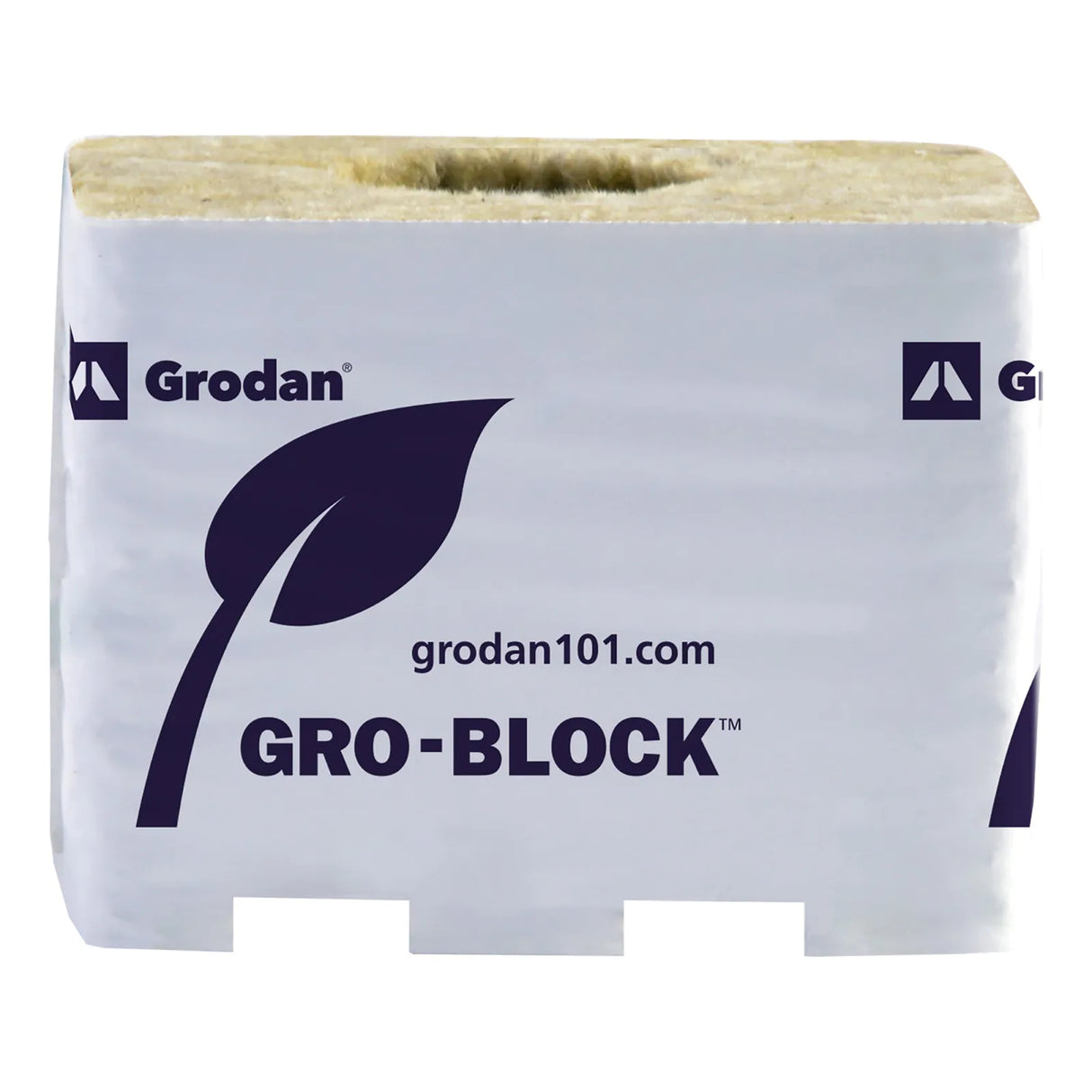 Grodan Gro-Block Improved GR7.5, 4" x 4" x 3" (Case of 192)