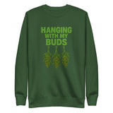 Hanging With My Buds Unisex Premium Sweatshirt – Soft Fleece