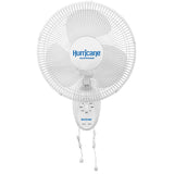 Hurricane 12" Supreme Oscillating Wall Mount Fan