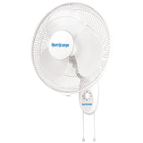 Hurricane 16" Supreme Oscillating Wall Mount Fan