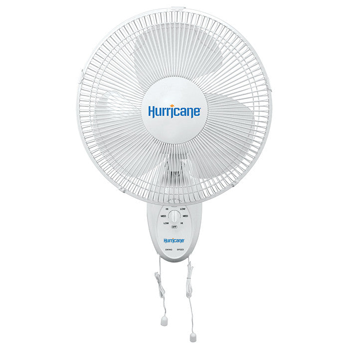 Hurricane 16" Supreme Oscillating Wall Mount Fan