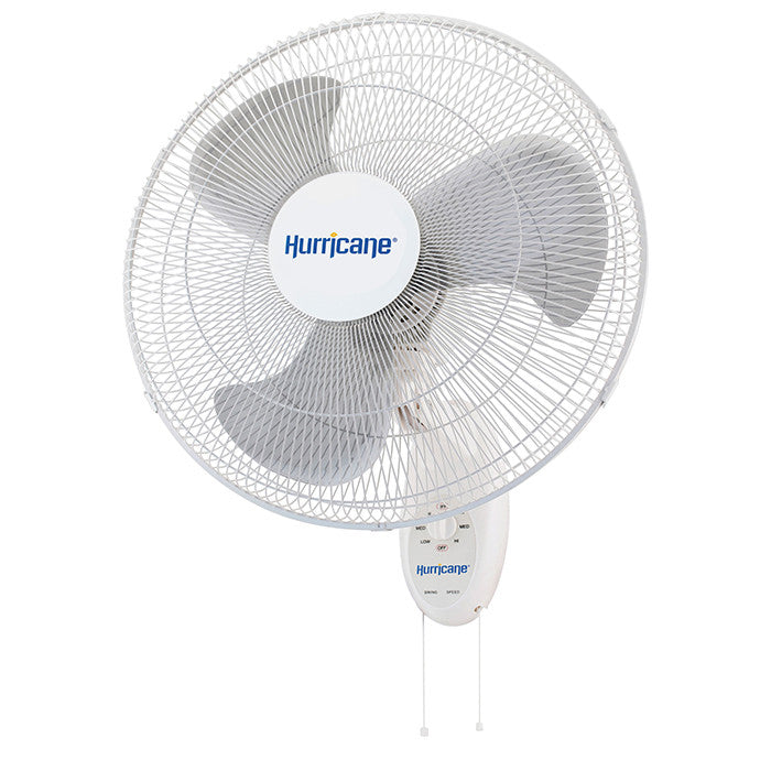 Hurricane 18" Supreme Oscillating Wall Mount Fan