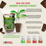 Hormex Rooting Cubes – Coco & Peat Starter Plugs for Cloning & Seeds