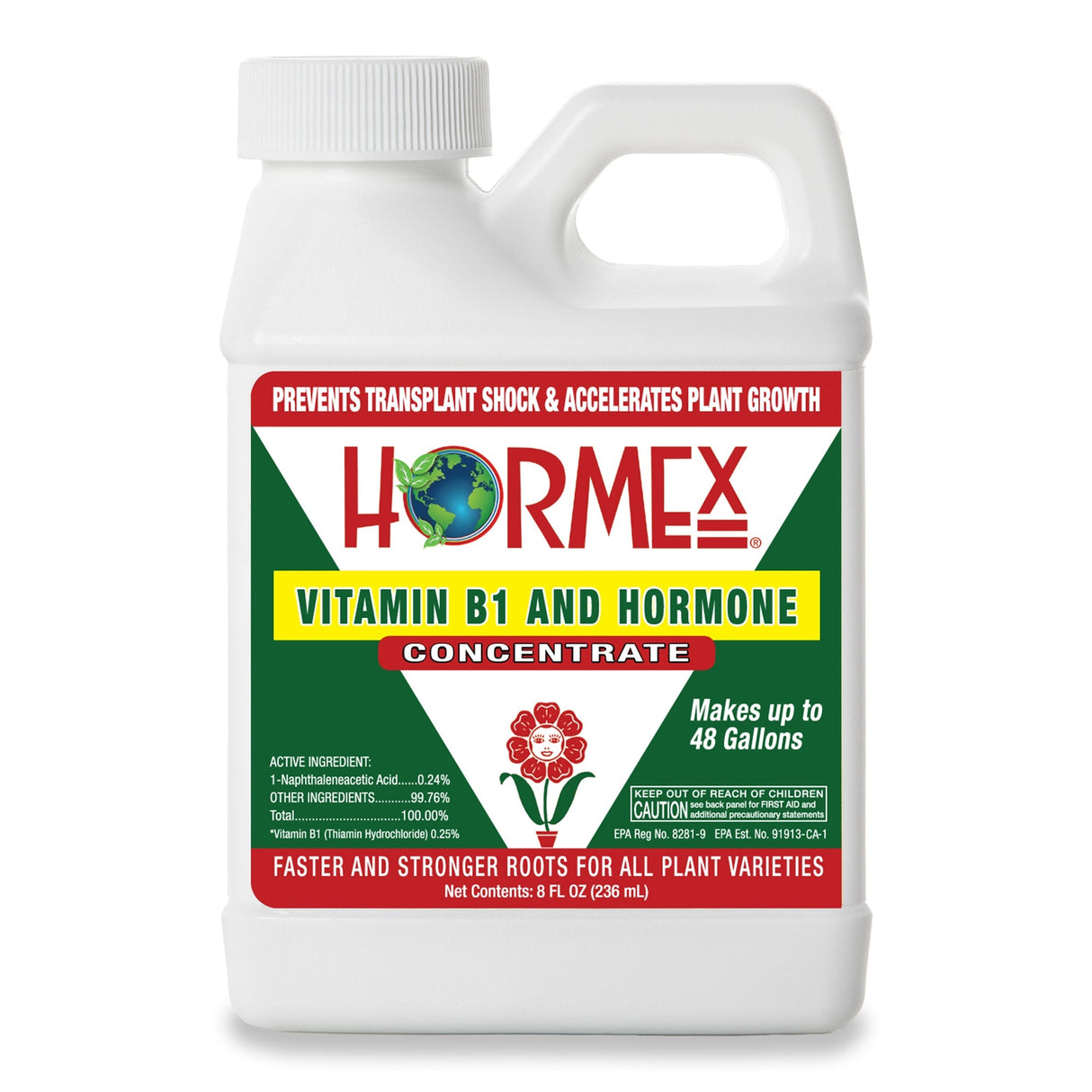 Hormex Rooting Duo – Vitamin B1 Concentrate (8 oz) + Rooting Powder #8 (21g)