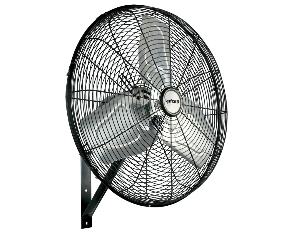 Hurricane Pro Commercial Grade Oscillating Wall Mount Fan, 30"