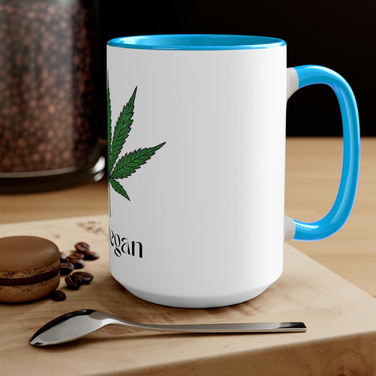 I'm Vegan Pot Leaf Coffee Mug